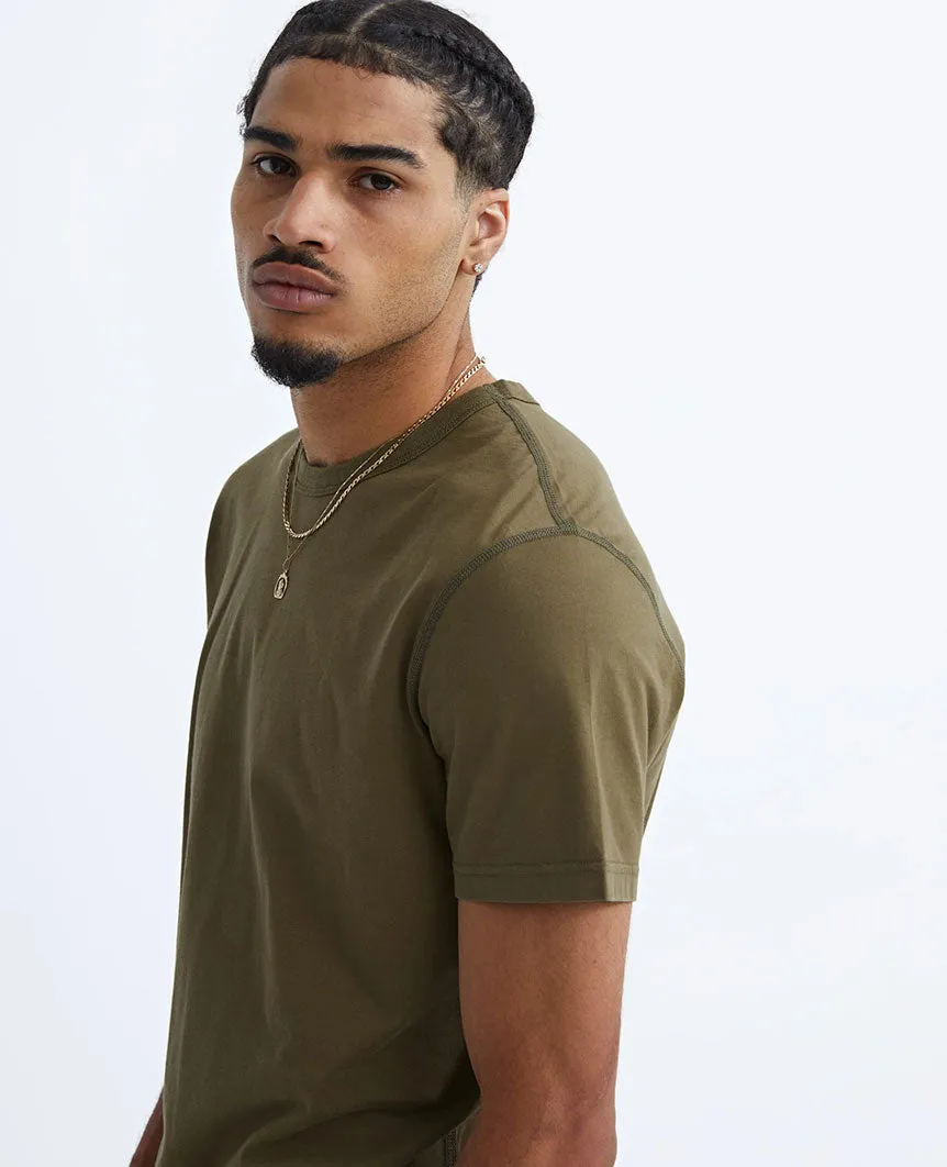 Lightweight Jersey T-shirt Moss