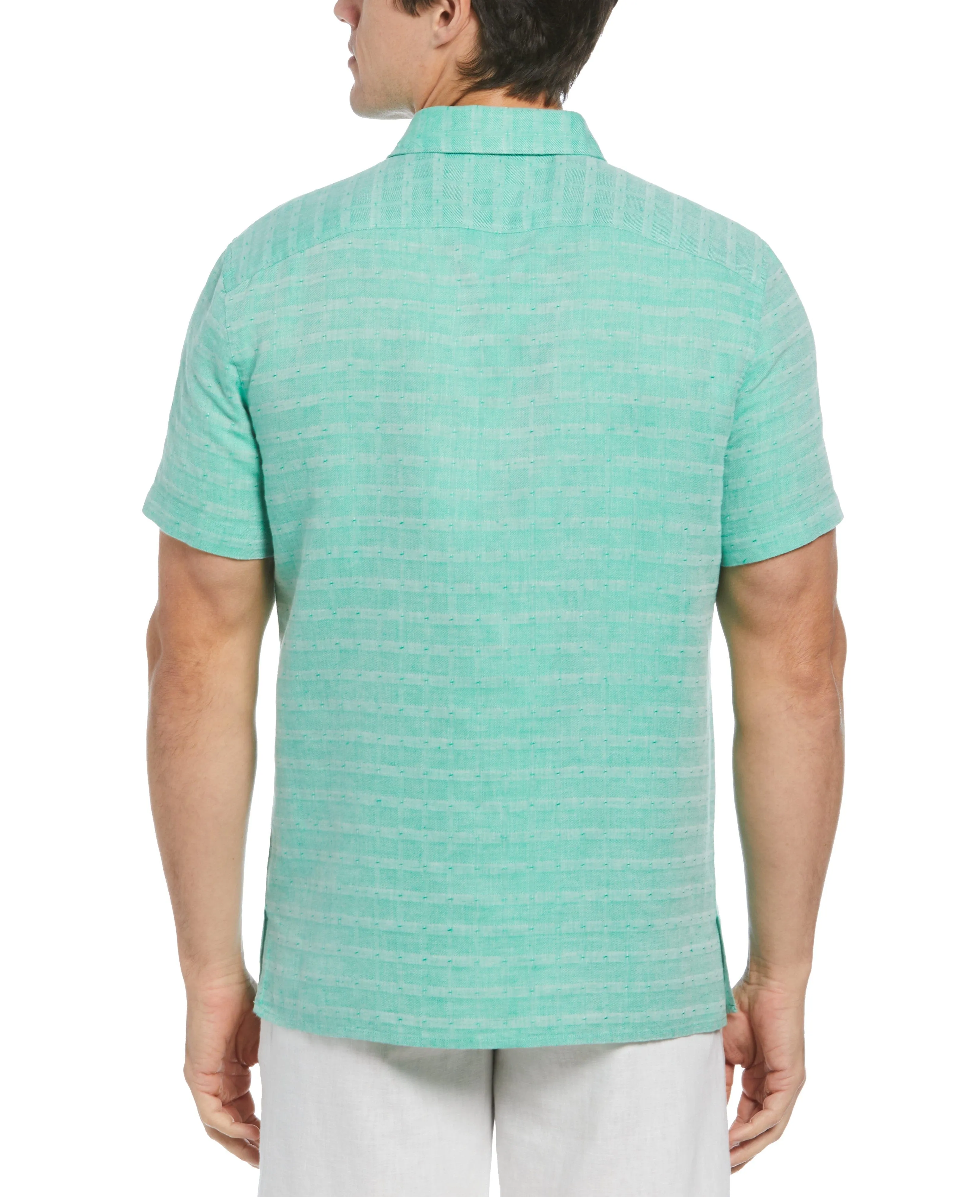 Linen Blend Textured Shirt