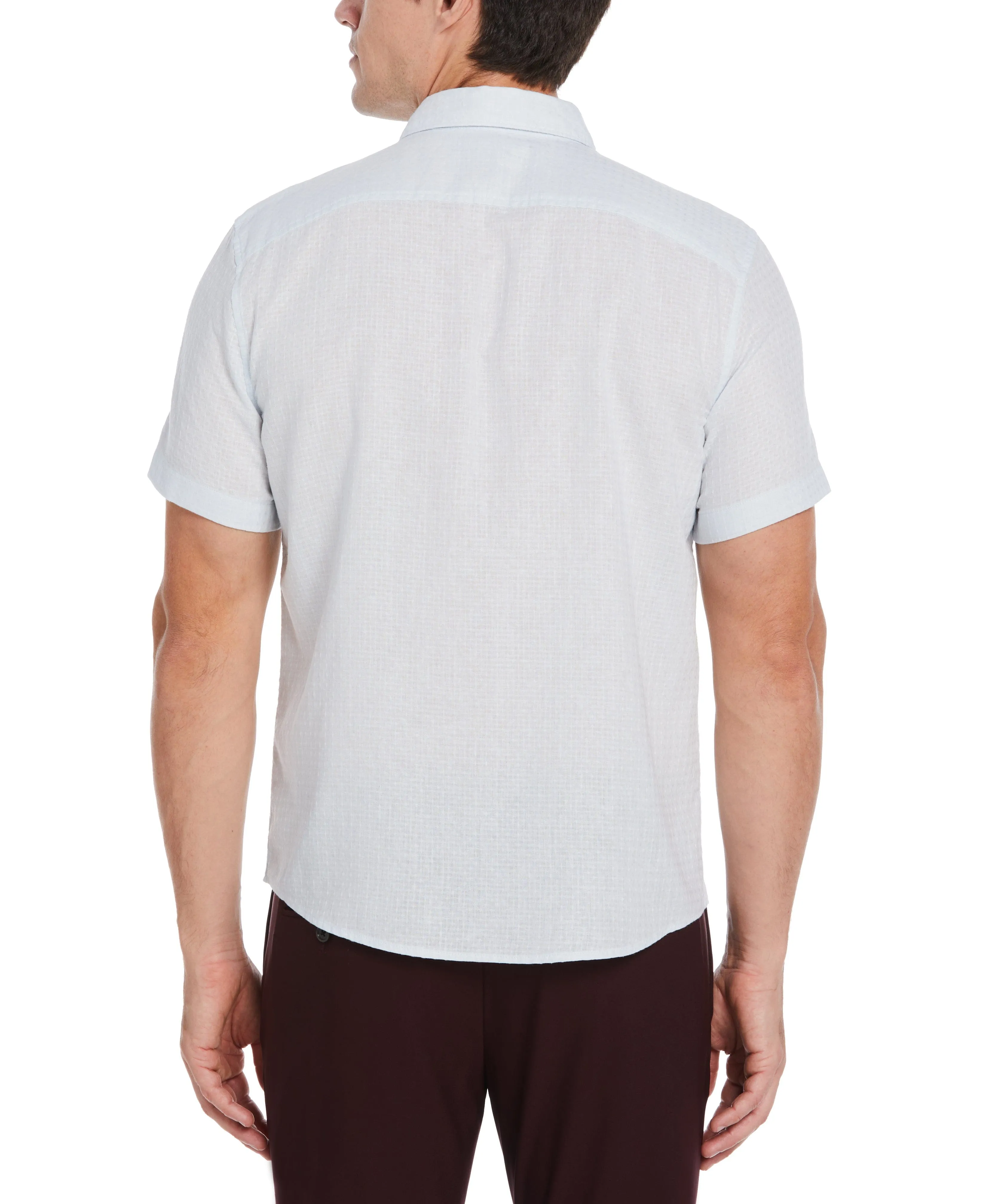 Linen Dobby Short Sleeve Shirt