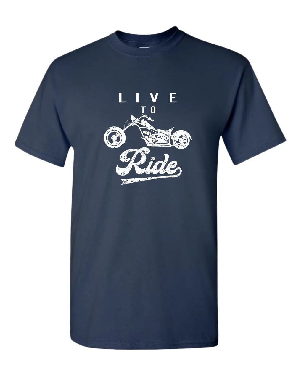 Live to ride motorcycle t-shirt