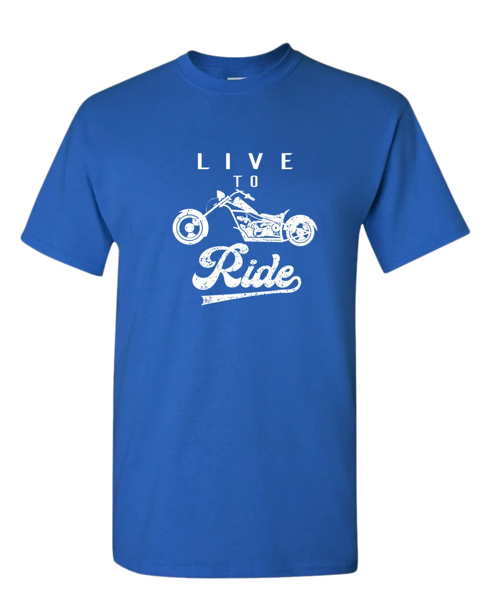 Live to ride motorcycle t-shirt
