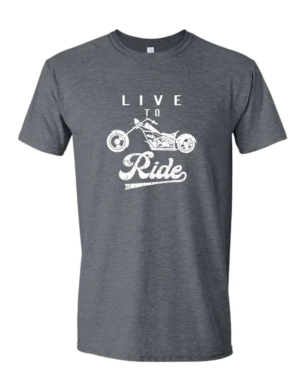 Live to ride motorcycle t-shirt