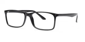 Loris Men's Unbreakable Bendable Rectangular TR90 Eyeglasses, M-317