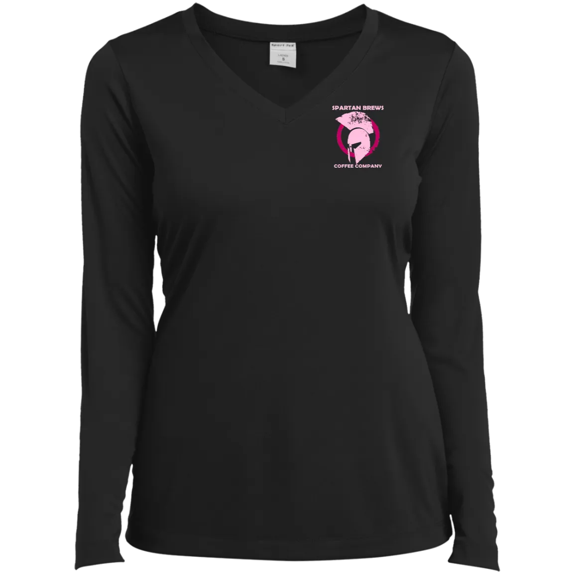 LST353LS Ladies’ Long Sleeve Performance V-Neck Tee