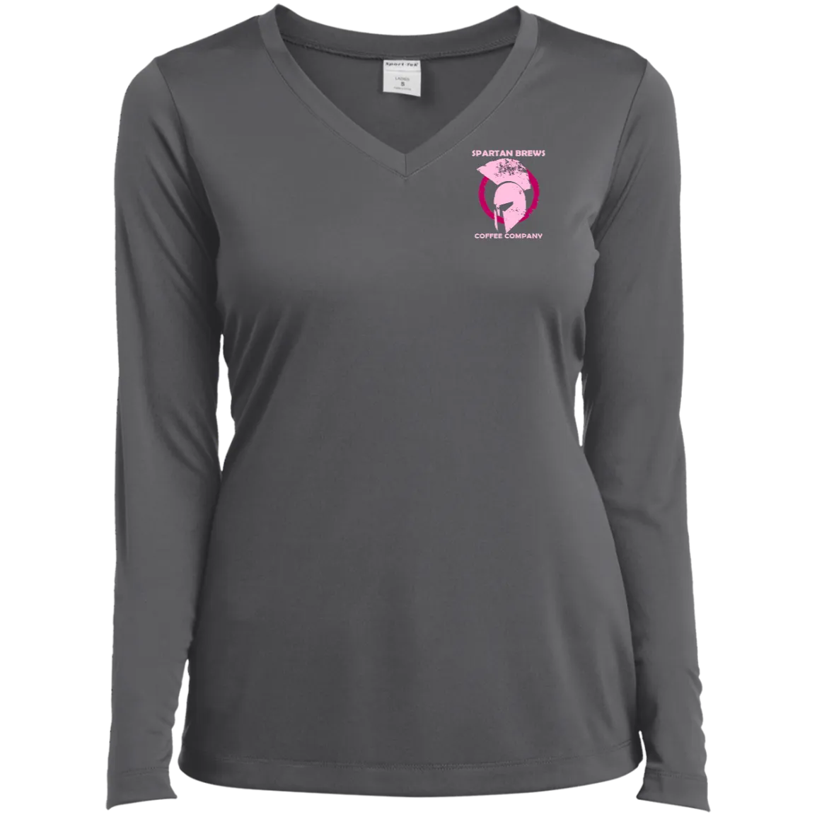 LST353LS Ladies’ Long Sleeve Performance V-Neck Tee