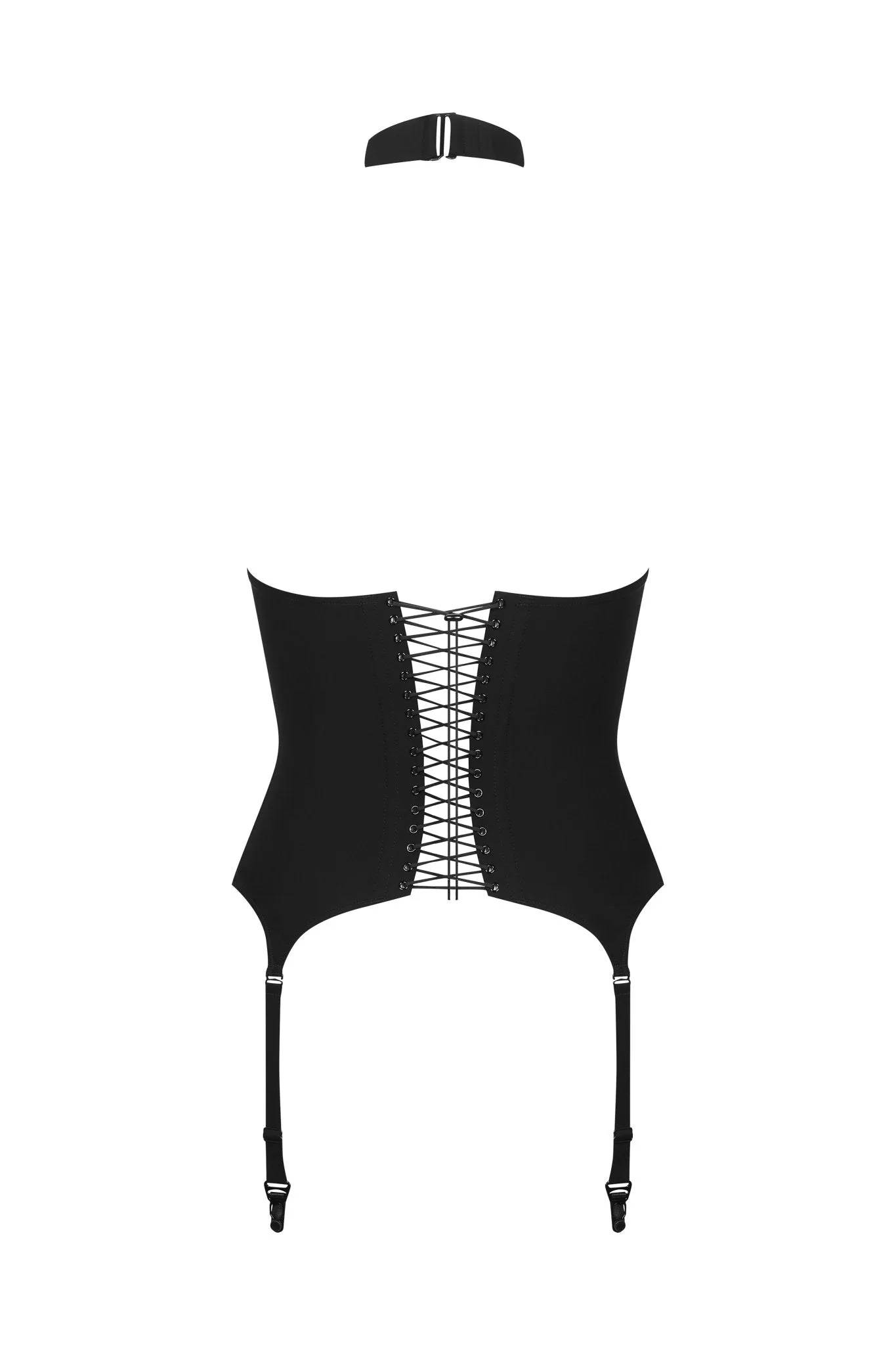 Maison Close Nuit Infinie Top With Suspenders