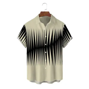 Men's Button Down Summer Classic Short Sleeve Shirts