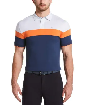 Mens Callaway X Mini Geo Block Polo