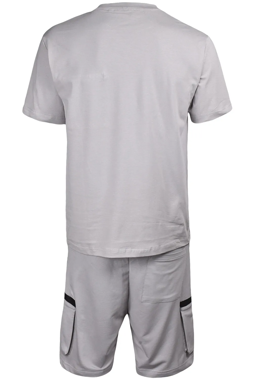 Mens Cotton T-shirt Shorts Set - Tracksuit