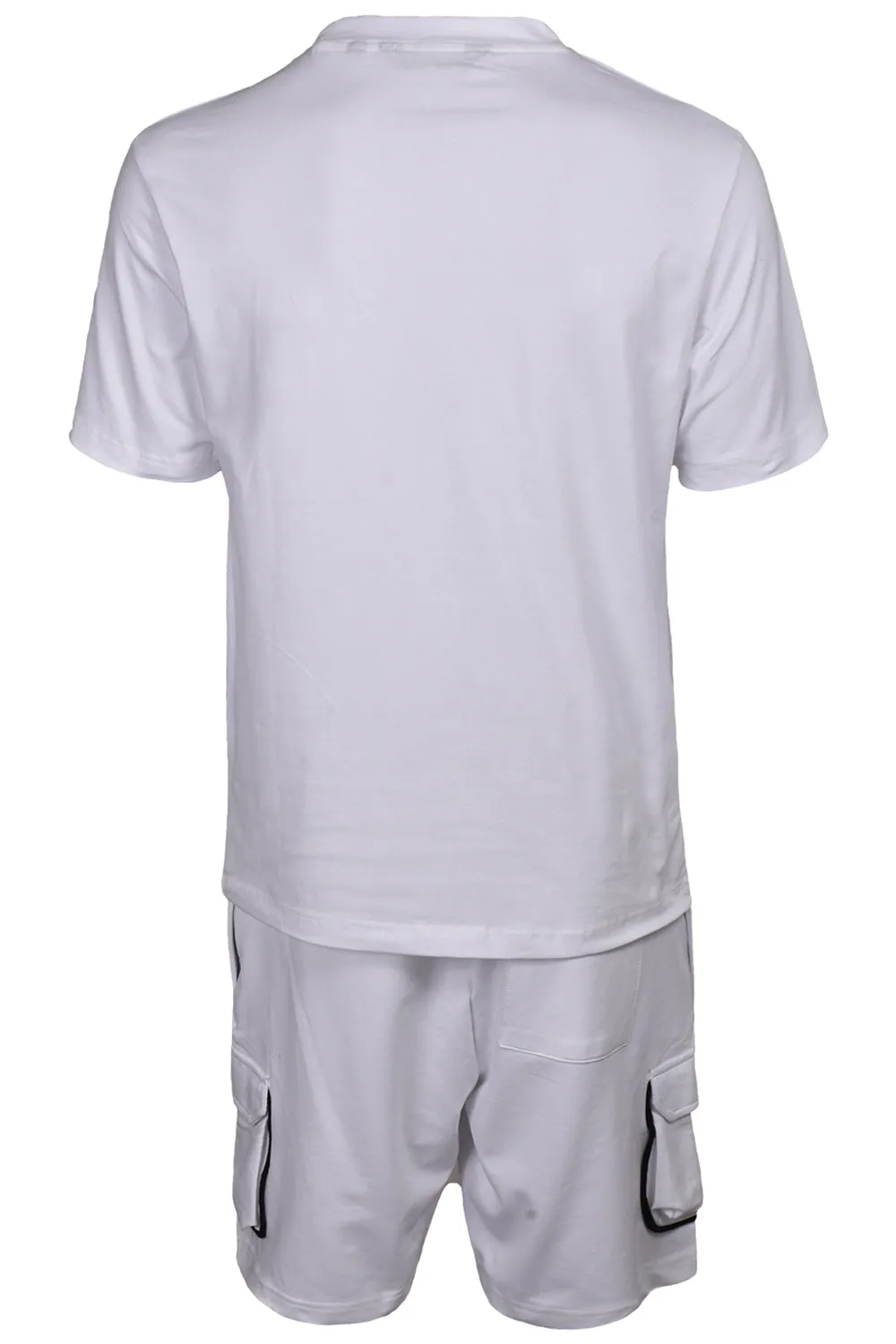 Mens Cotton T-shirt Shorts Set - Tracksuit