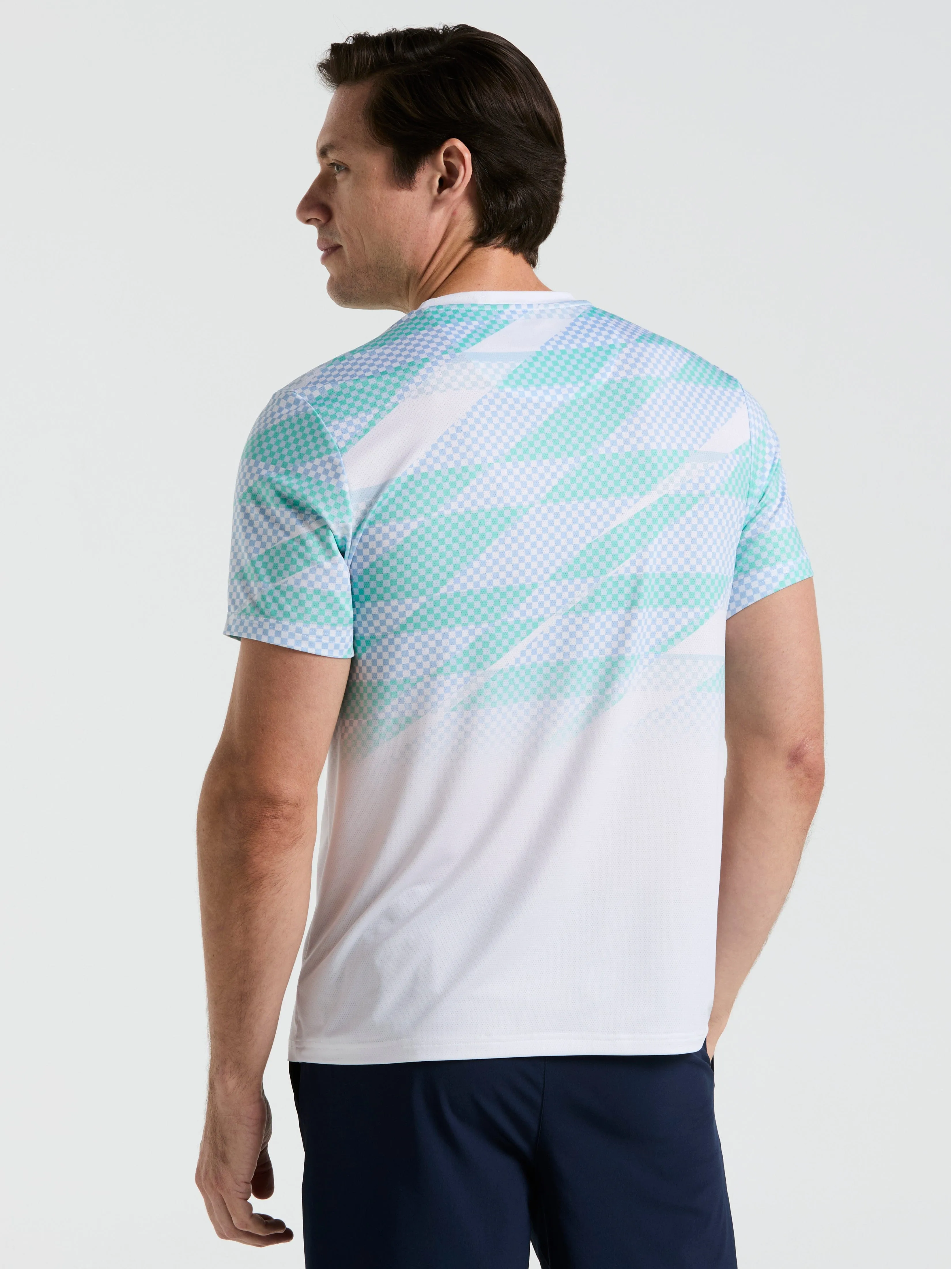 Men's Performance Tennis Court Tee