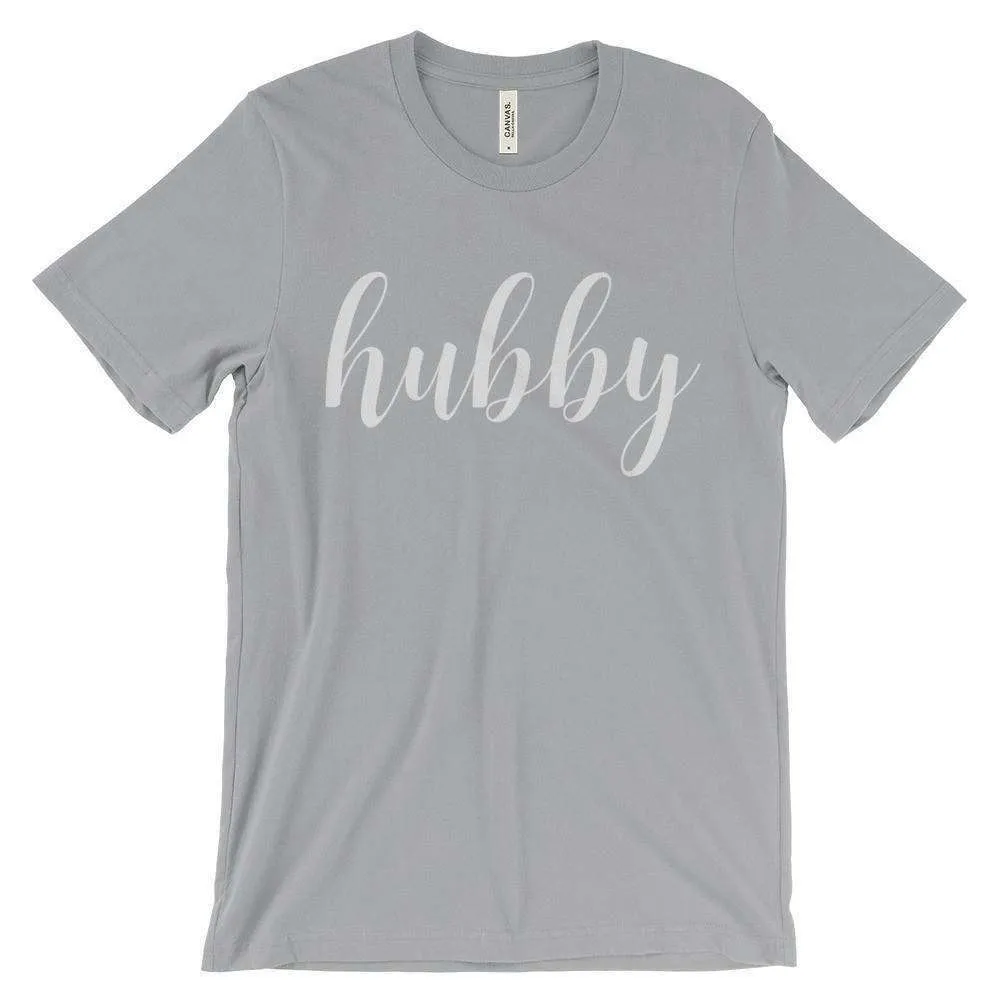 Men's "Hubby" T Shirt - Sweet Script