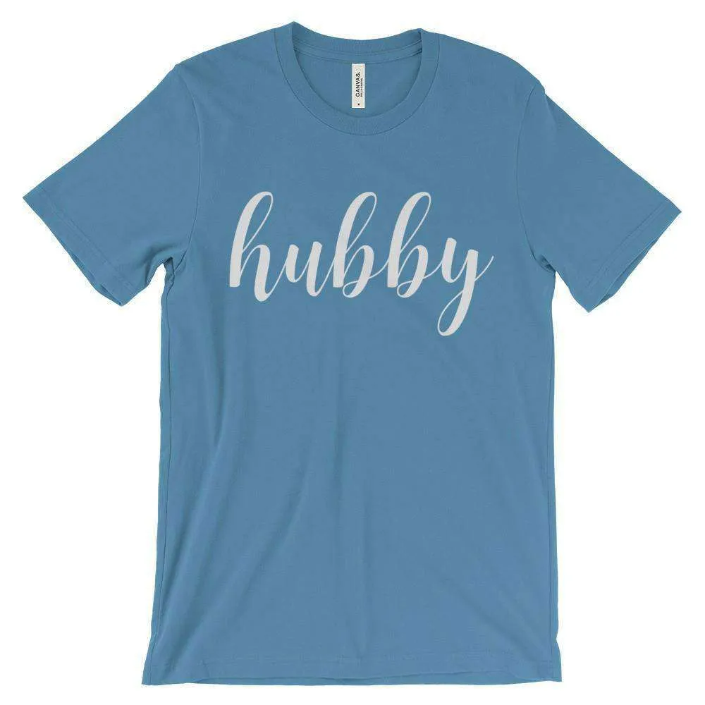 Men's "Hubby" T Shirt - Sweet Script