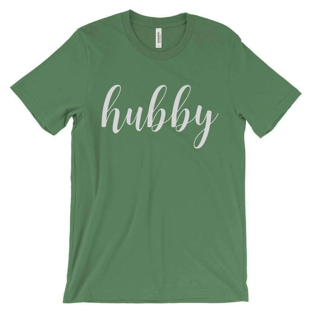 Men's "Hubby" T Shirt - Sweet Script