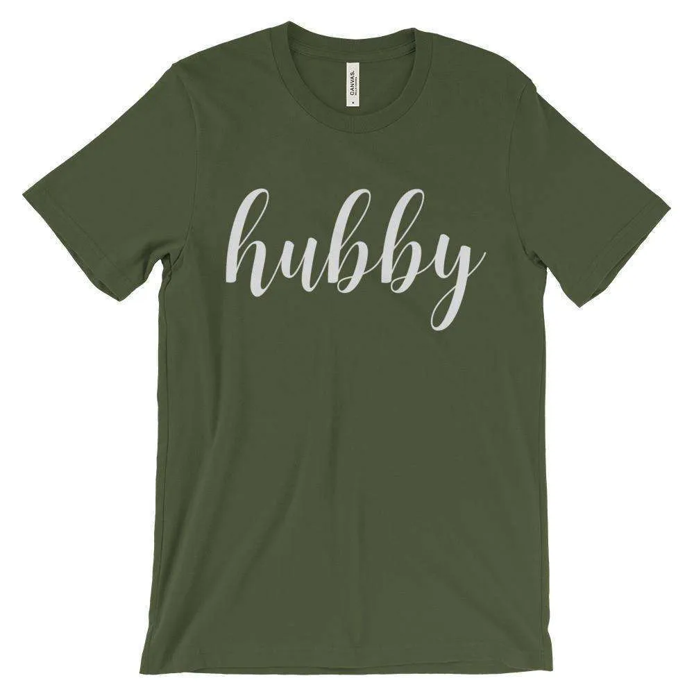 Men's "Hubby" T Shirt - Sweet Script