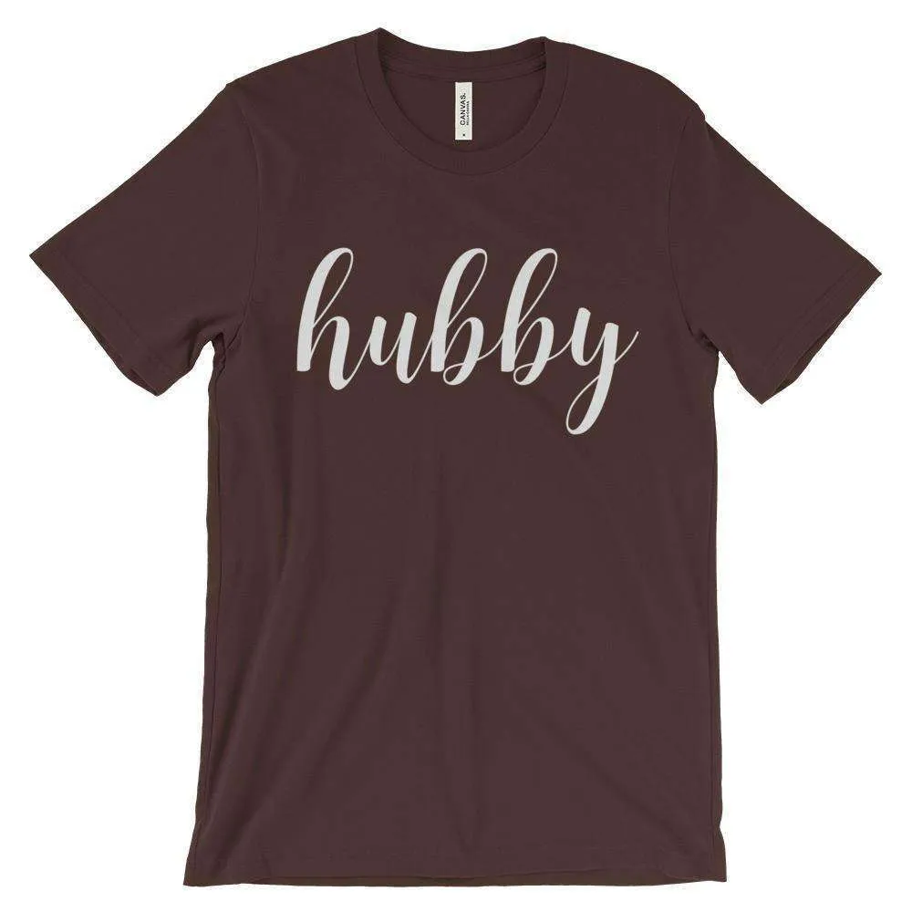 Men's "Hubby" T Shirt - Sweet Script
