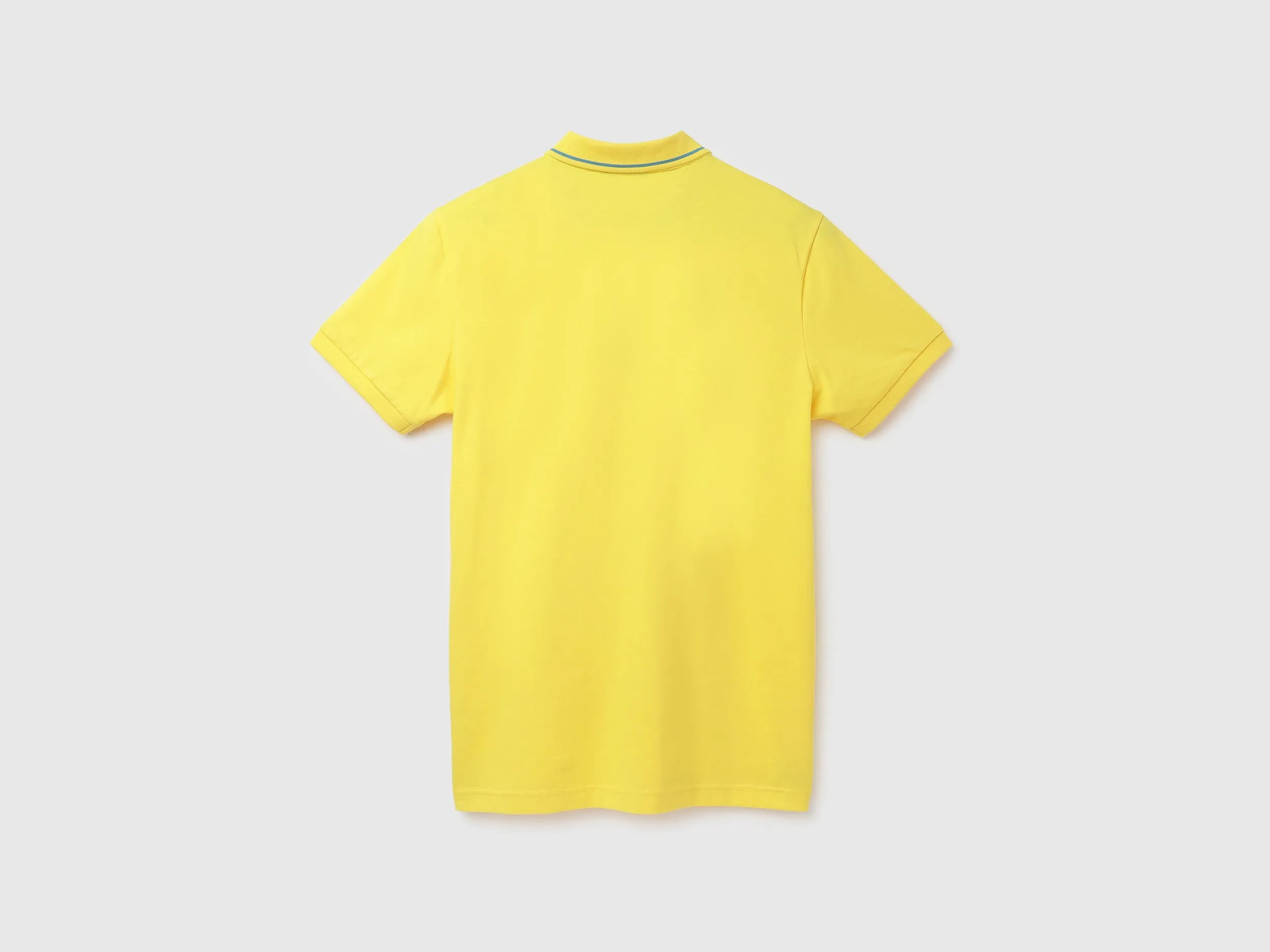 Men's Regular Fit Polo Neck Solid T-shirt