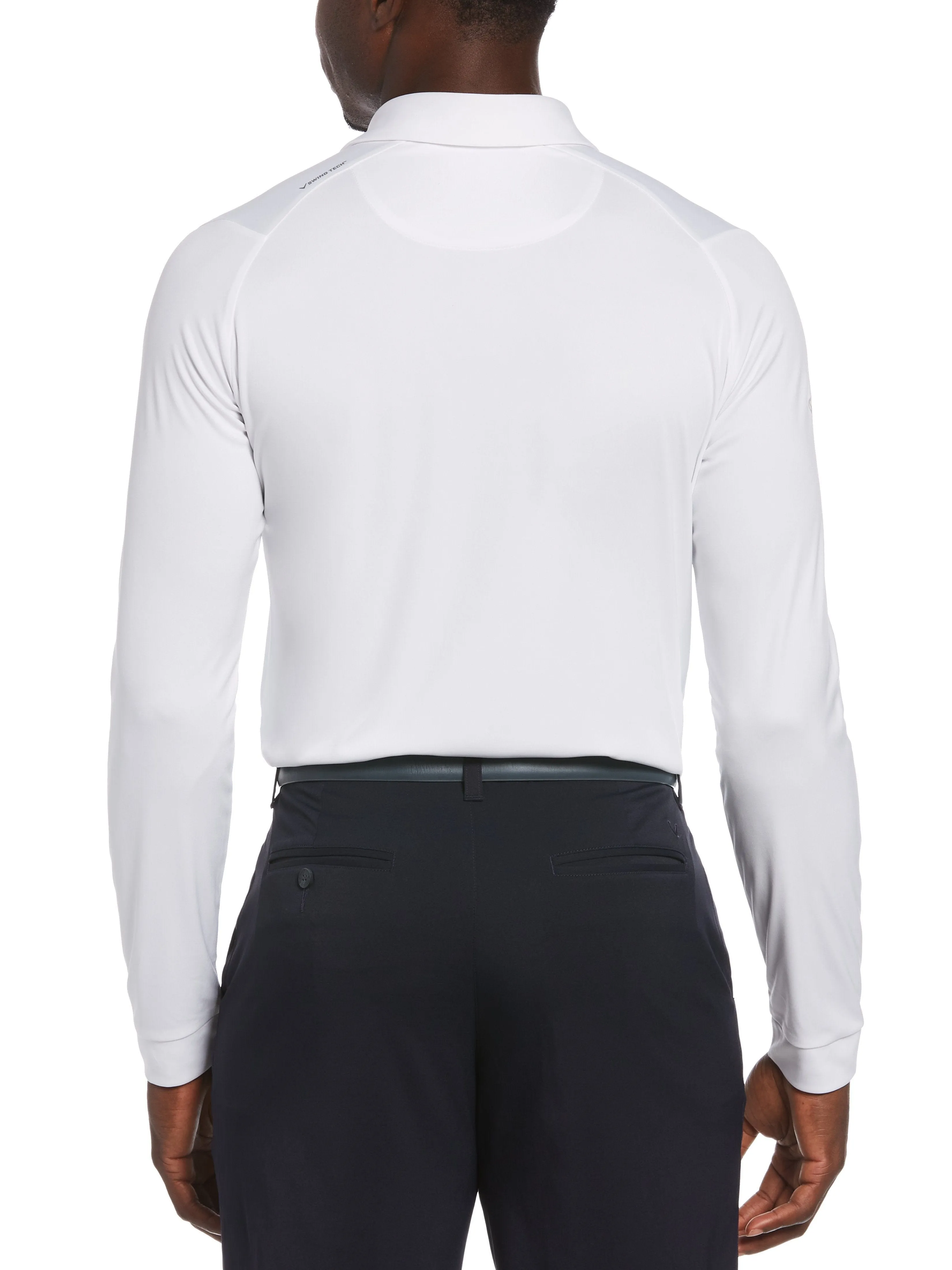 Mens Swing Tech™ Essential Long Sleeve Polo
