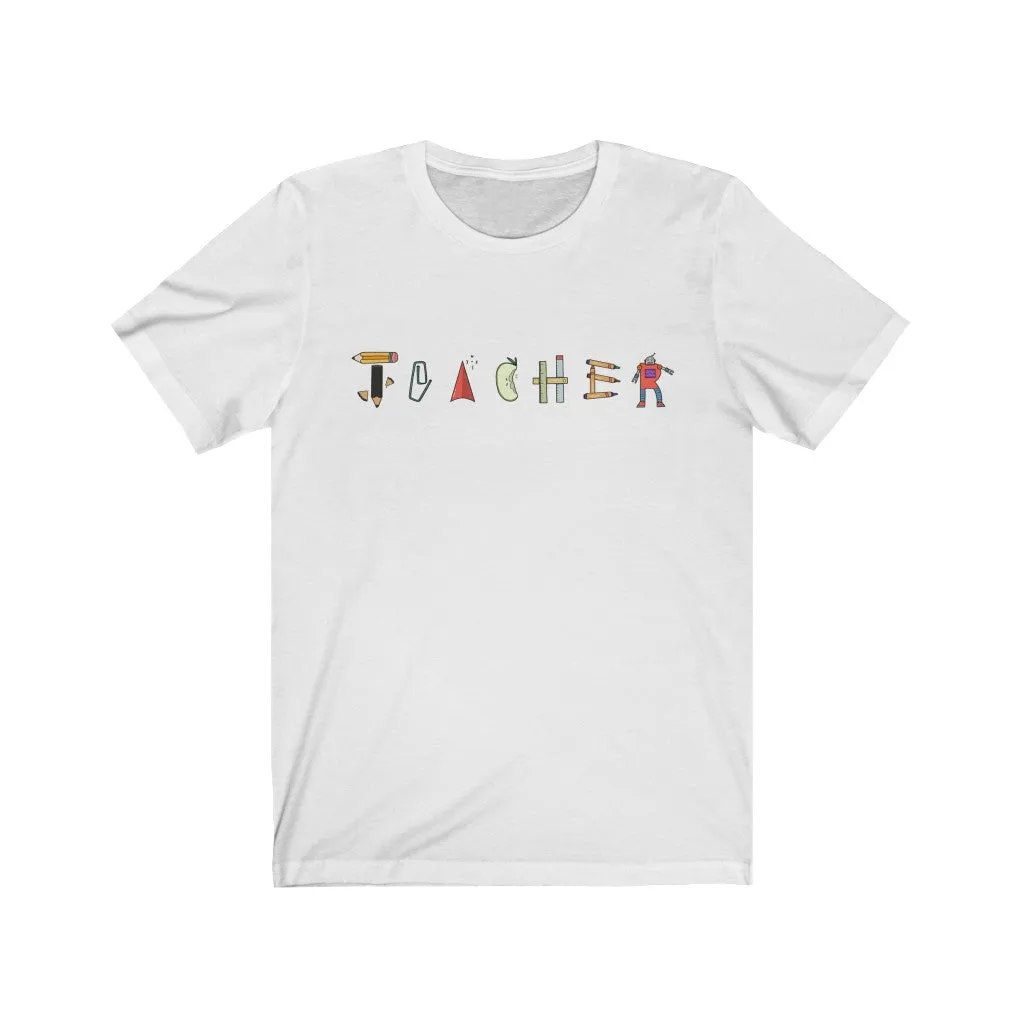 Men's Teacher Objects Jersey T-shirt