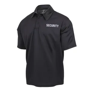 Moisture Wicking Security Polo Shirt