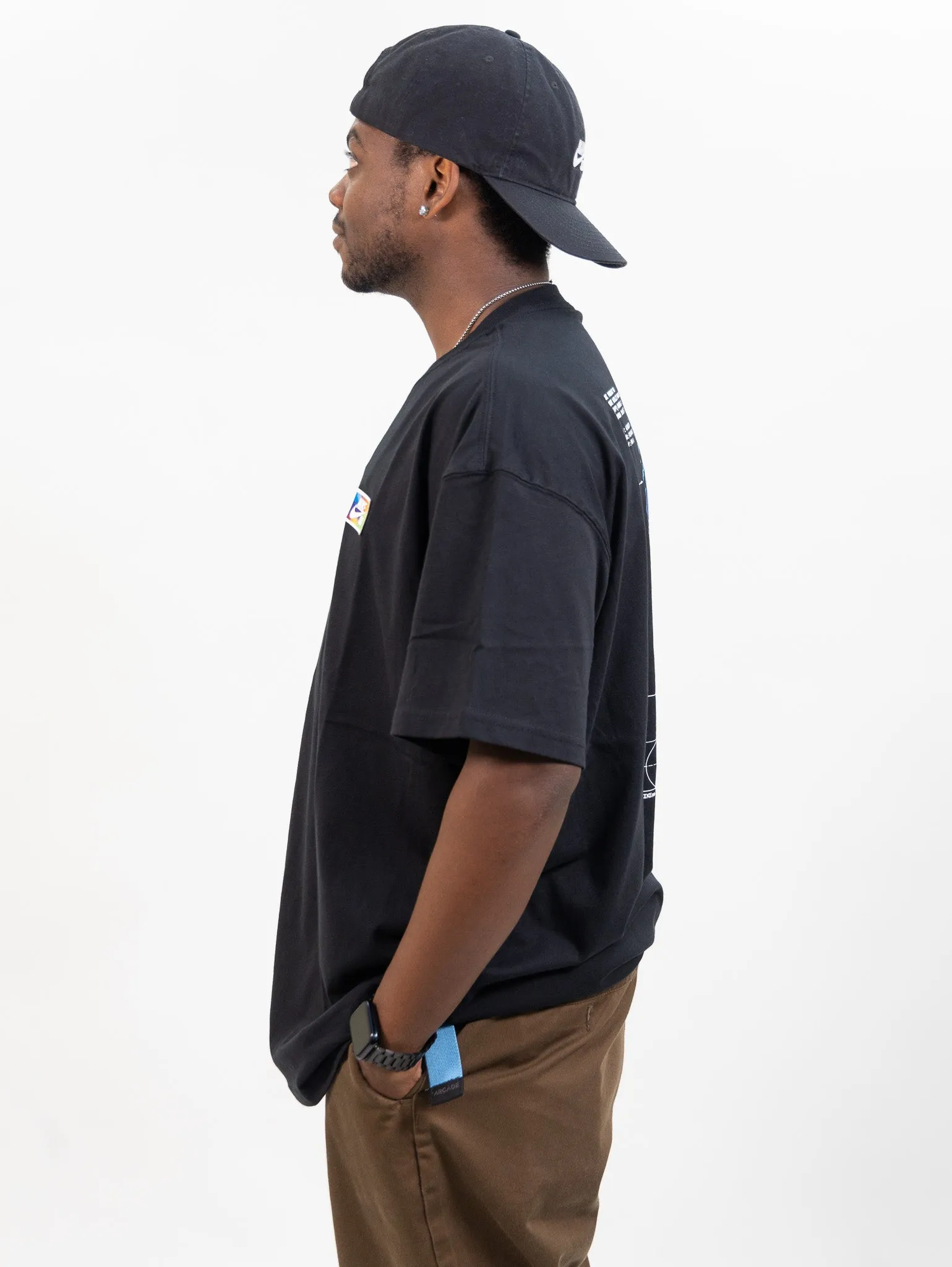 Nike SB Thumbprint Skate Tee - Black