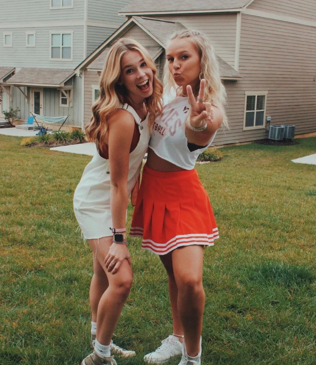 Orange Tailgate Skirt
