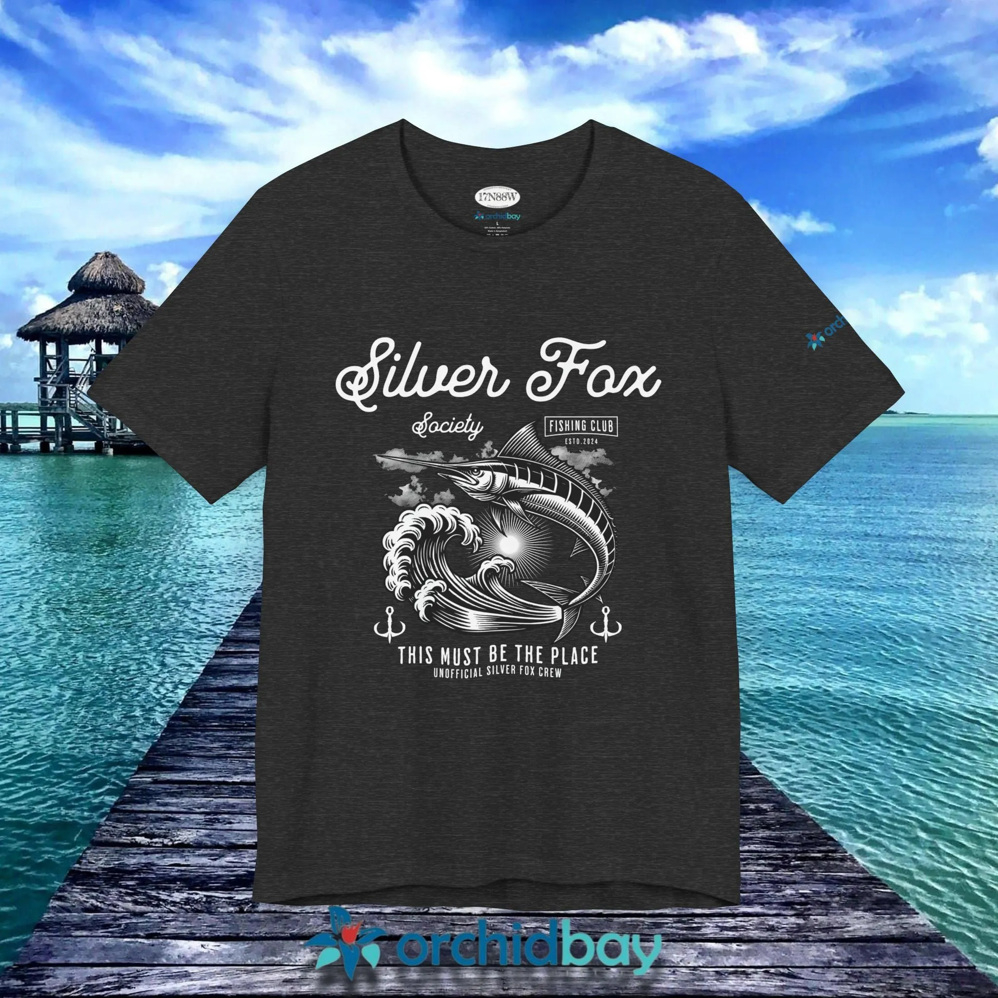 Orchid Bay | Unisex Short Sleeve Tee | Silver Fox Society | Belize