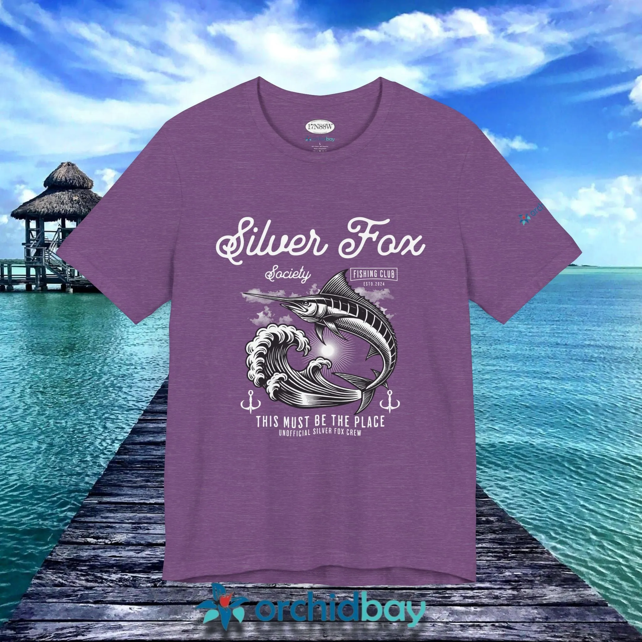 Orchid Bay | Unisex Short Sleeve Tee | Silver Fox Society | Belize