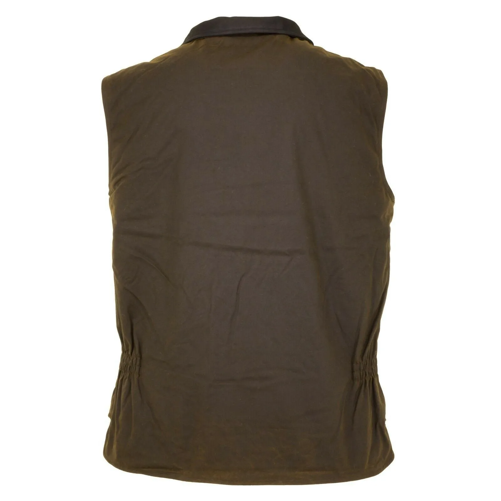 Outback Trading Company® Men's Sawbuck Brown Oilskin Vest 2143-BNZ