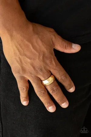 Paparazzi - Industrial Mechanic - Gold Ring