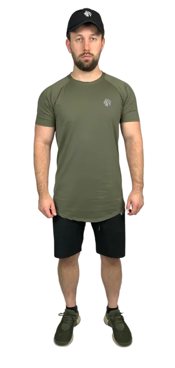 Perform Better Tee - Olive Smoke *PLEASE READ DISCLAIMER*
