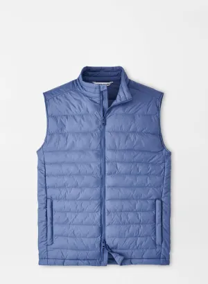 Peter Millar Mens  Classic Fit All Course Vest - ASTRAL BLUE