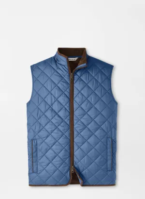 Peter Millar Mens Classic Fit Essex Travel Vest - STAR DUST