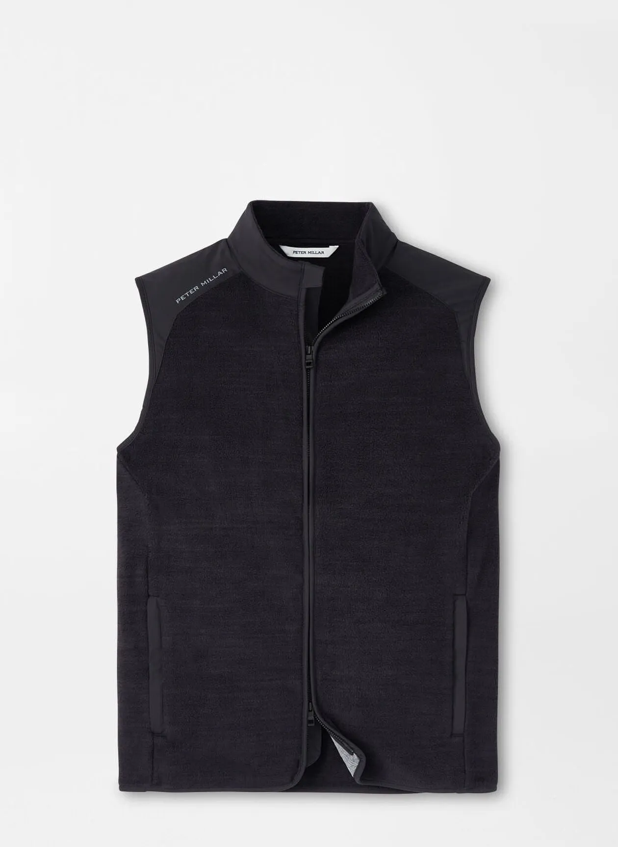 Peter Millar Mens Classic Fit Fade Vest - BLACK