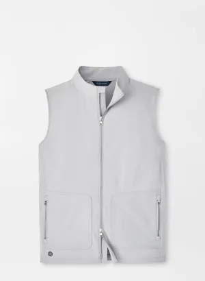 Peter Millar Mens Tailored Fit Contour Vest - GALE GREY