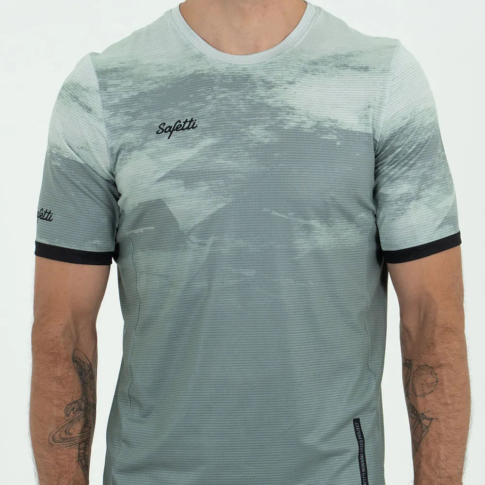 Pre-Order - Speed Project - Green Lake - Short Sleeve Running T-Shirt. Men