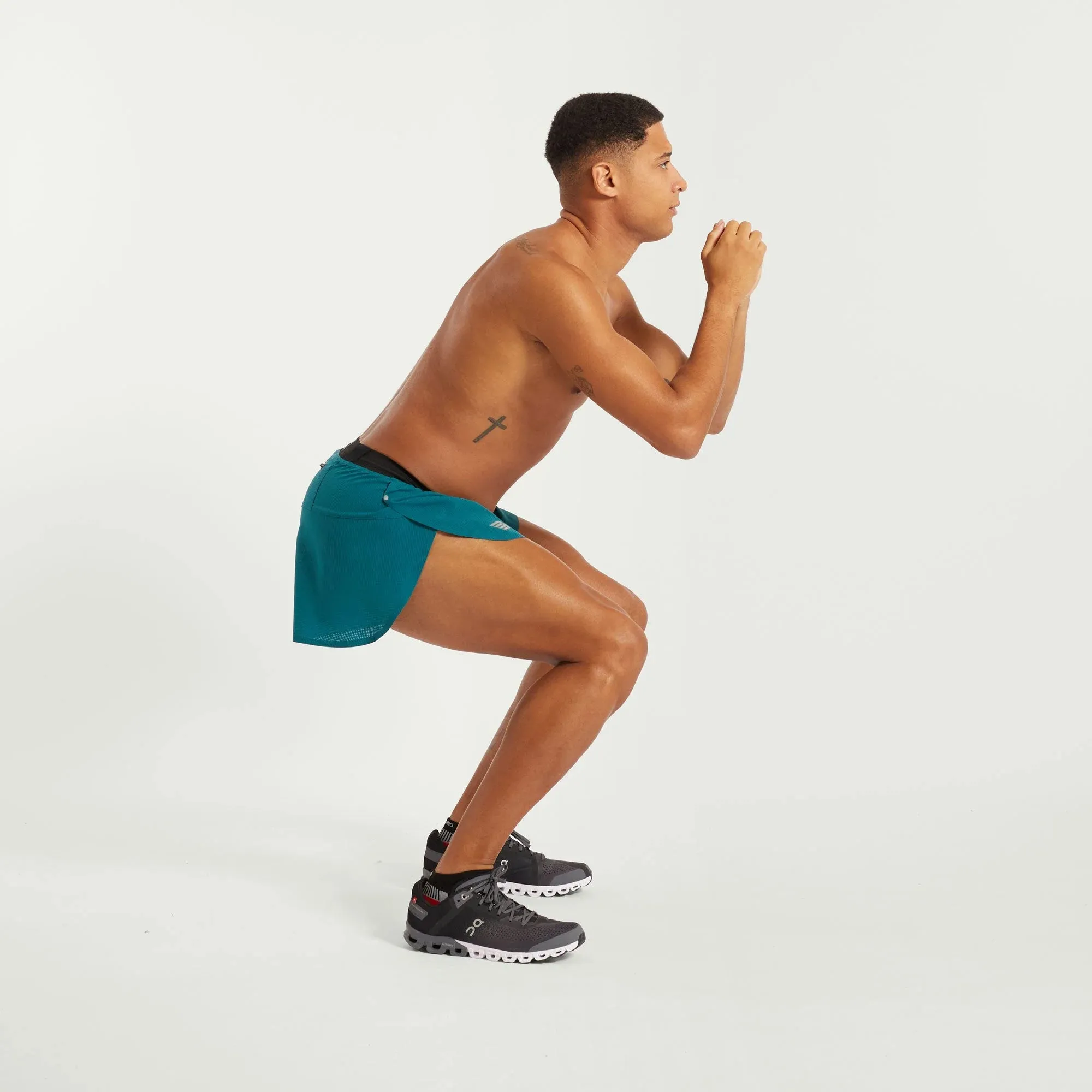 Pressio Men’s Run Elite 3’ Short - SPR/SLV