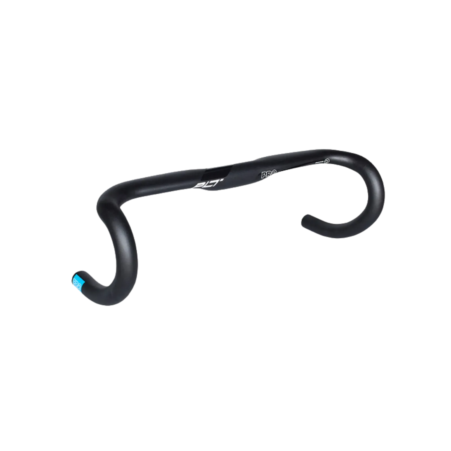 Pro Road Bar - Plt Compact Ergo - Black - 44cm Drop: 127.5 Reach: 75