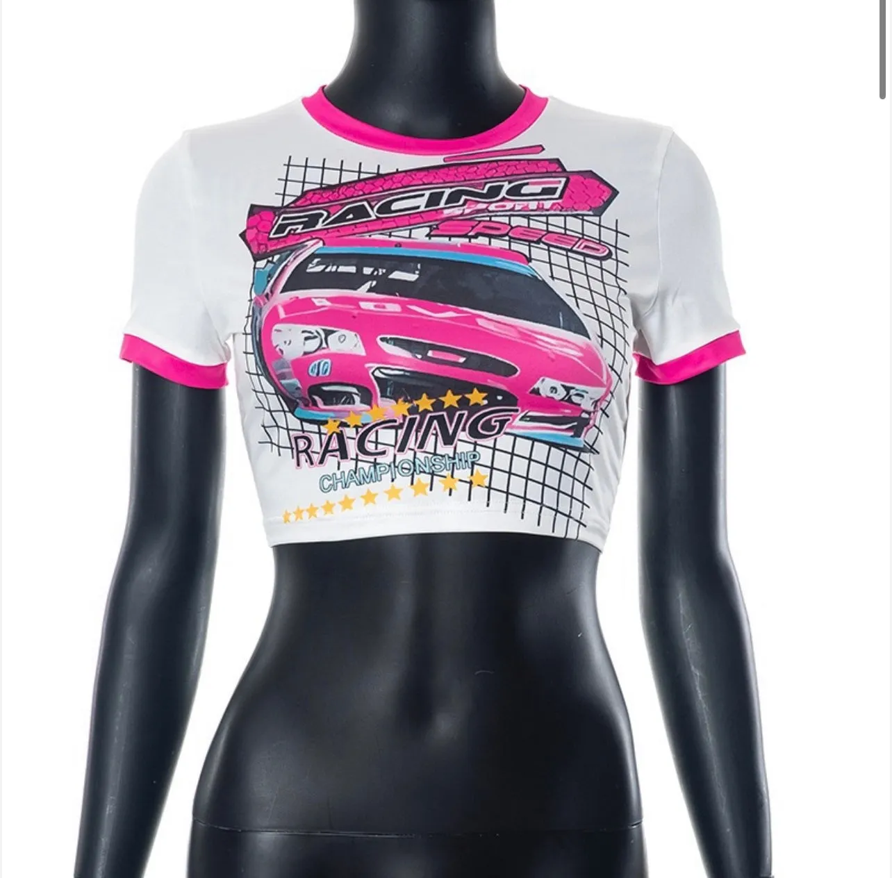 Race Car Graphic Tops (2 Colors)