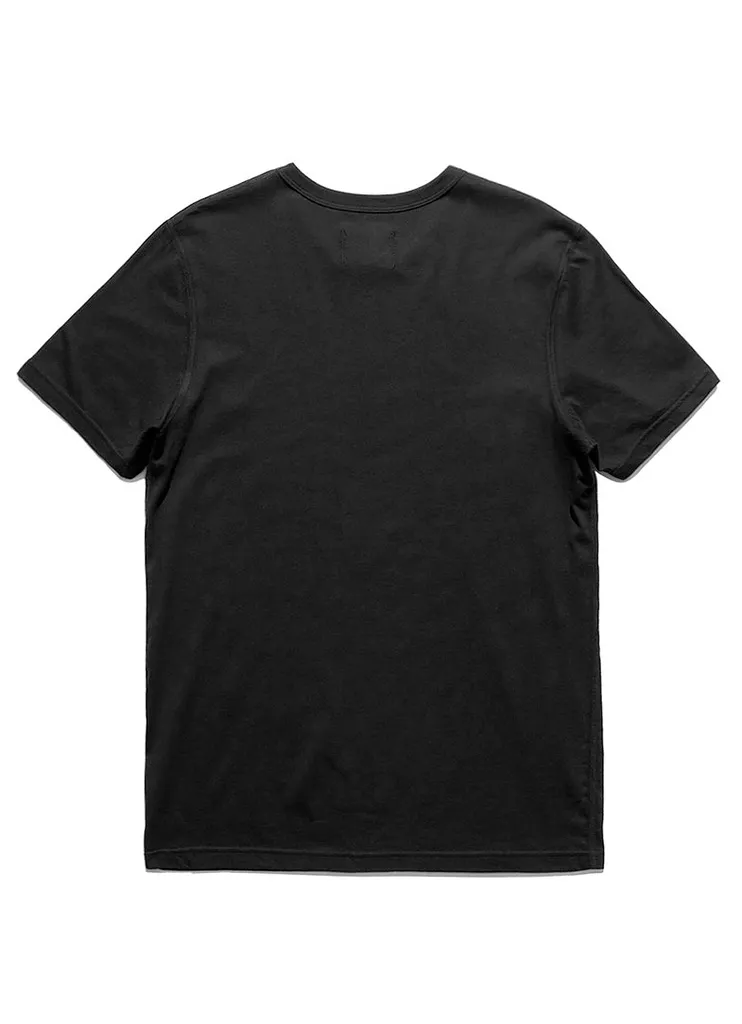 Ringspun Jersey T-Shirt Black