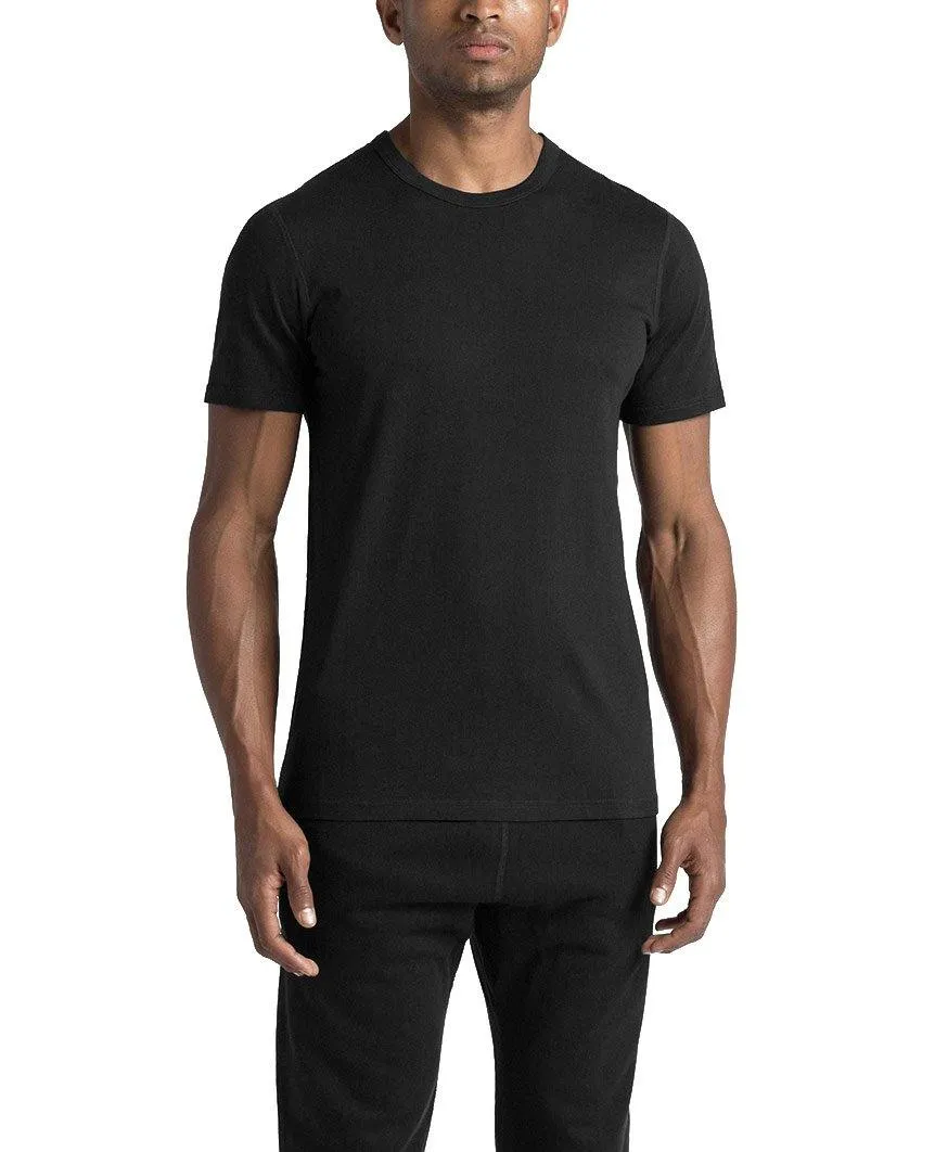 Ringspun Jersey T-Shirt Black