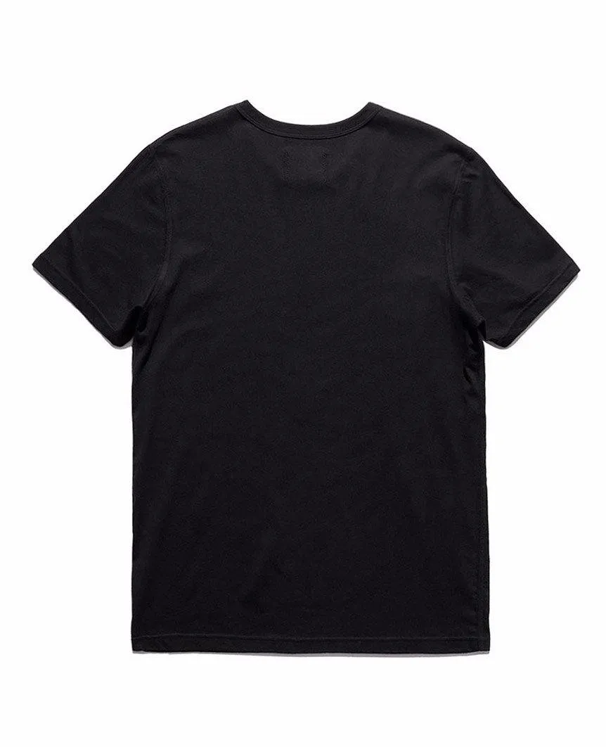 Ringspun Jersey T-Shirt Black