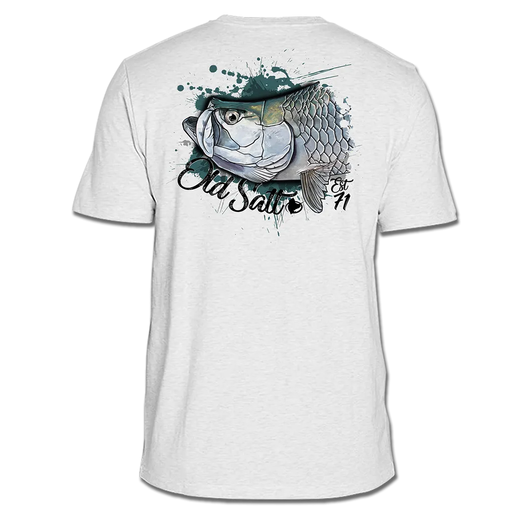 Salty Tarpon Short Sleeve Fishing T-Shirt