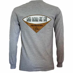 Santa Barbara Surf Shop Long Sleeve T-Shirt