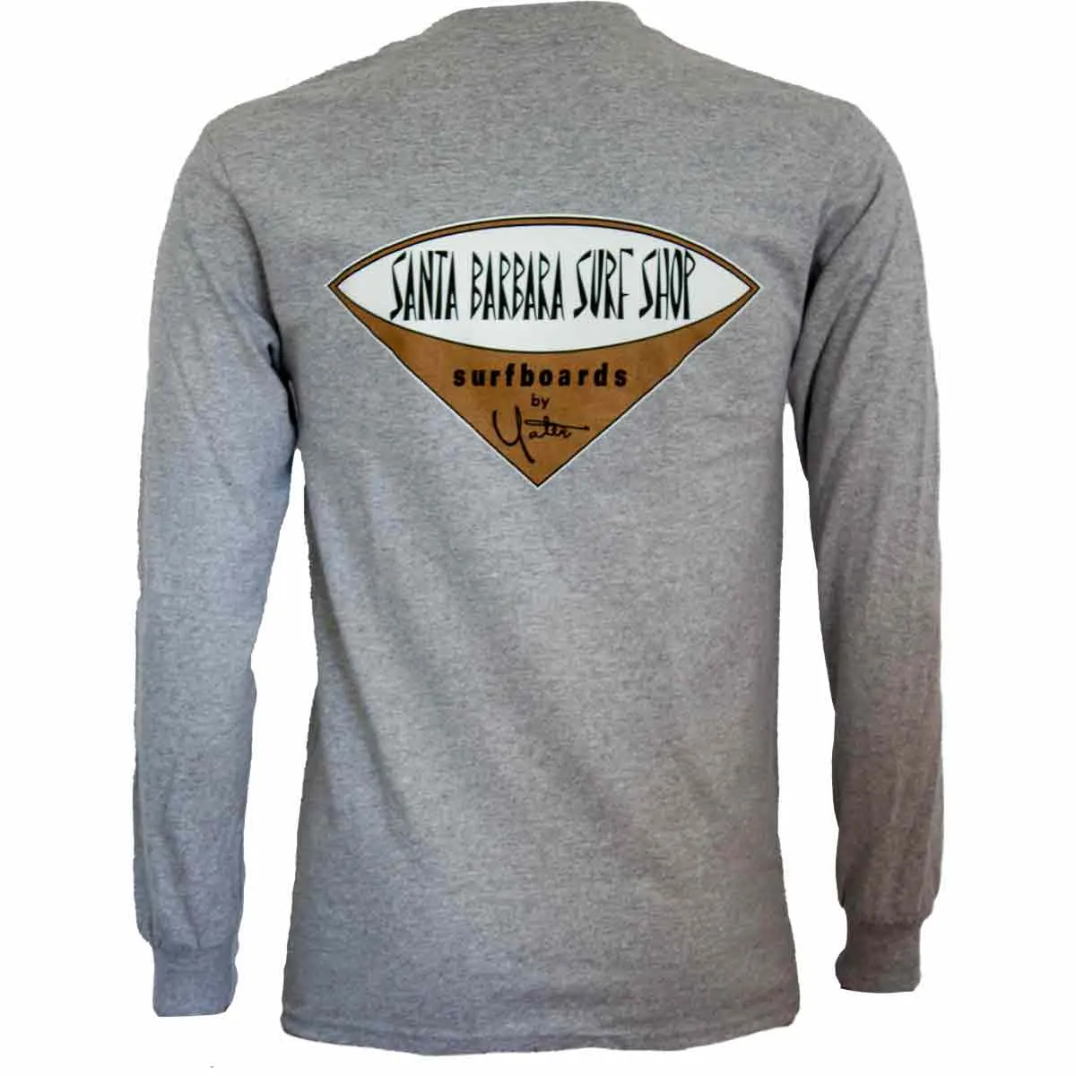 Santa Barbara Surf Shop Long Sleeve T-Shirt