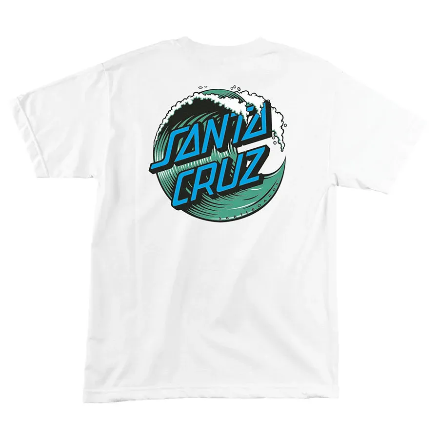 Santa Cruz Mens Wave Dot Tee
