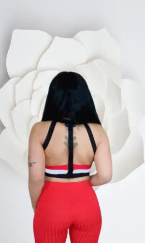 SOPHIA KNIT HALTER TOP