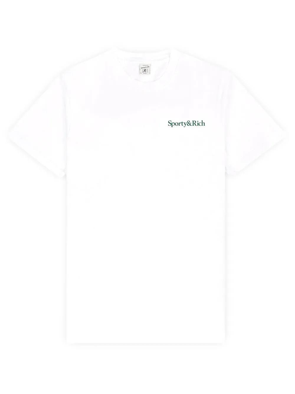 Sporty & Rich Drink More Water T-Shirt in White