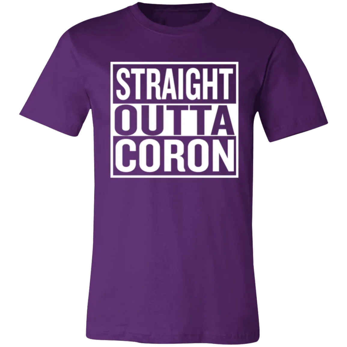 Straight Outta Coron Unisex Jersey T-Shirt
