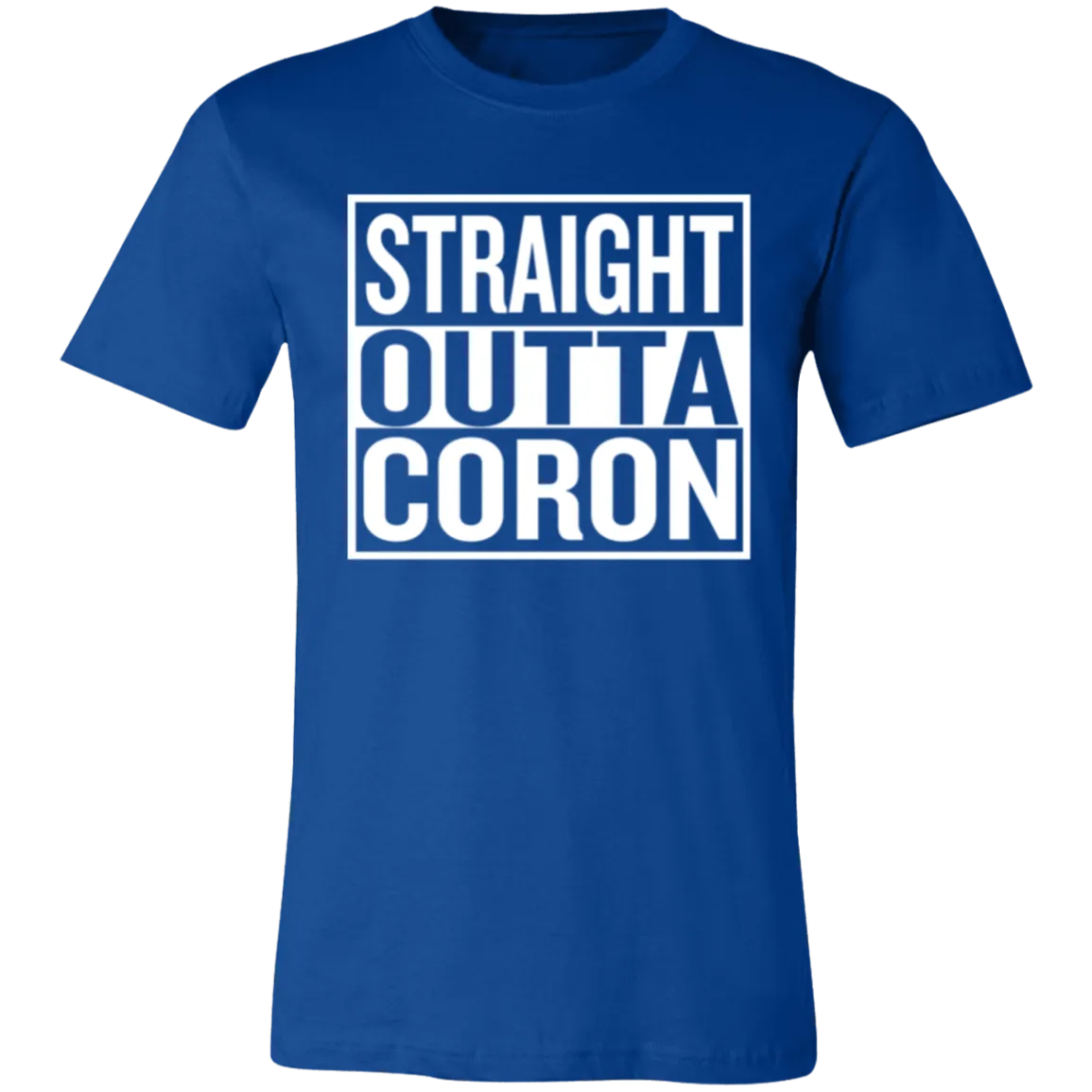 Straight Outta Coron Unisex Jersey T-Shirt